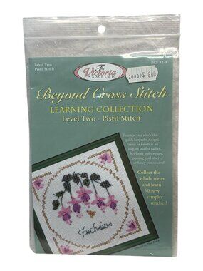 Beyond Cross Stitch Learning Collection Pistil Stitch Level Two Kit NOS